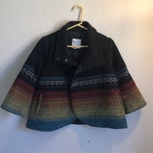 Billabong printed pea coat